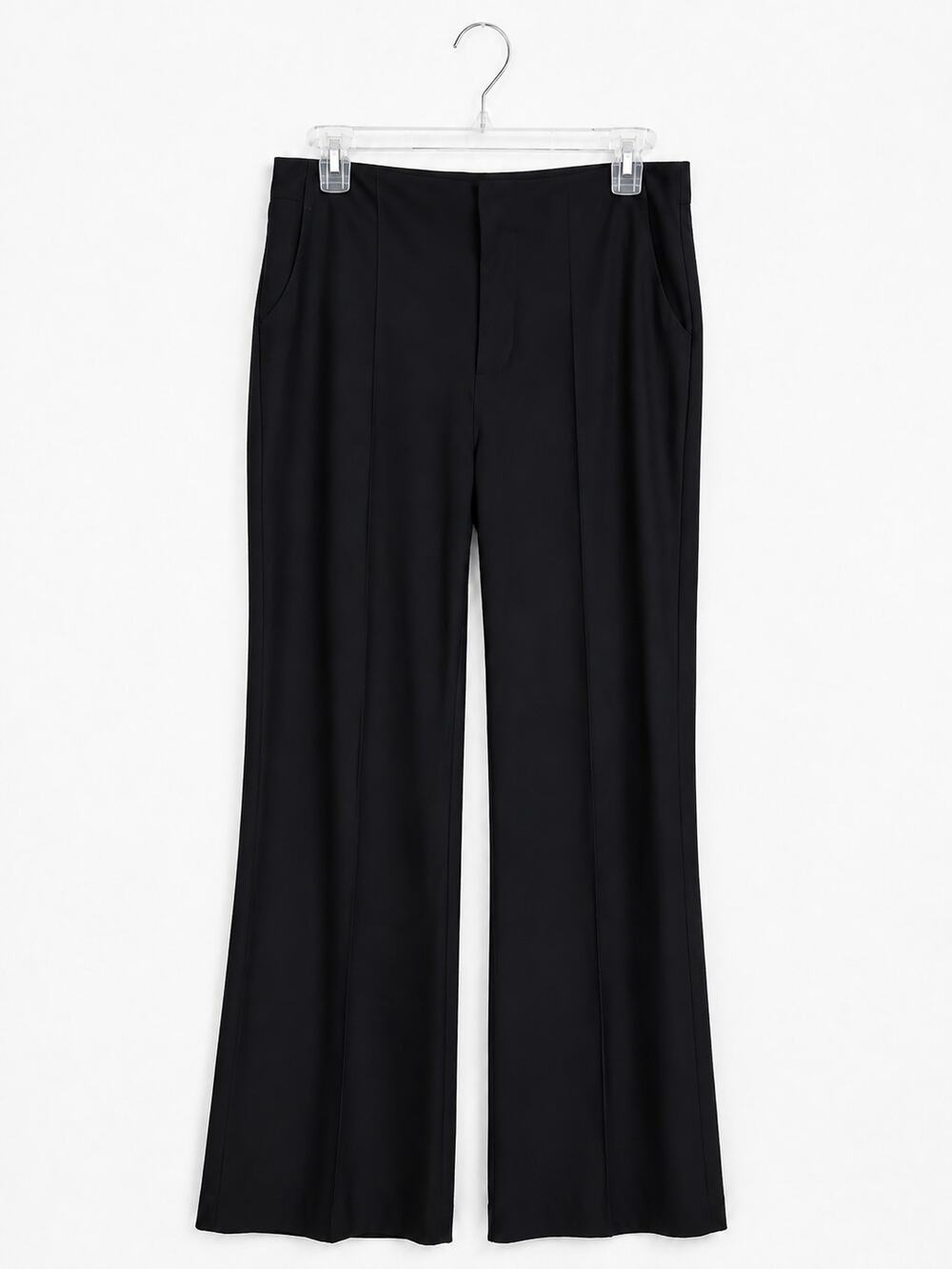 Vuori Black Wide Leg Pull-On Performance Pants Women's M Style W4035